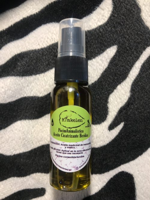 Aceite cicatrizante heridas